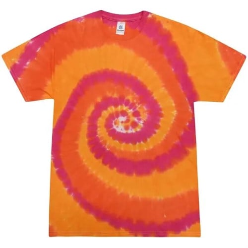 Adult 5.4 oz. Cotton Tie Dye T-Shirts