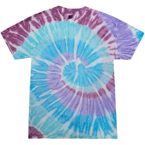 Adult 5.4 oz. Cotton Tie Dye T-Shirts