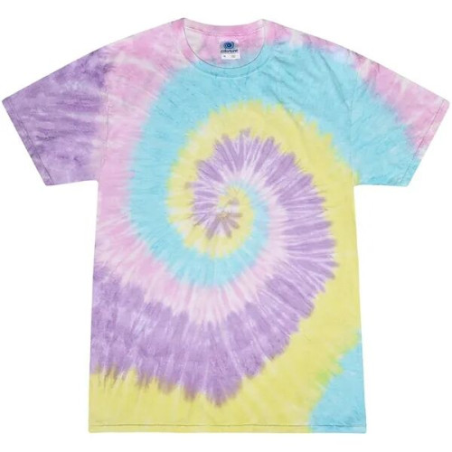Adult 5.4 oz. Cotton Tie Dye T-Shirts