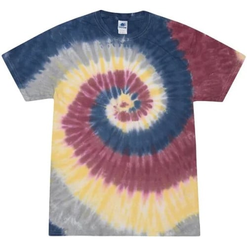 Adult 5.4 oz. Cotton Tie Dye T-Shirts