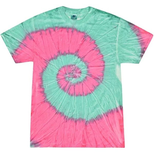 Adult 5.4 oz. Cotton Tie Dye T-Shirts