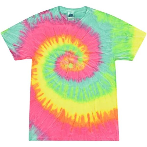 Adult 5.4 oz. Cotton Tie Dye T-Shirts