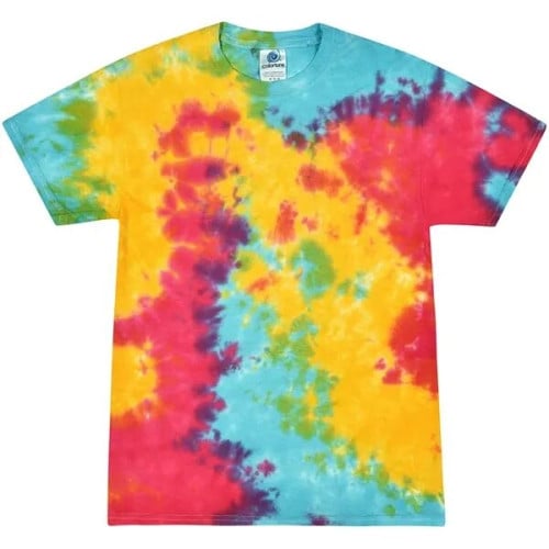 Adult 5.4 oz. Cotton Tie Dye T-Shirts