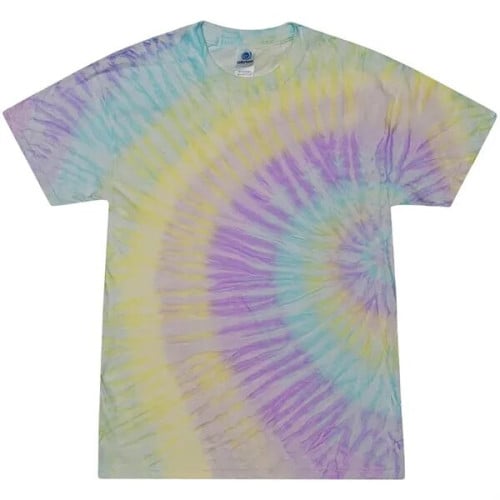 Adult 5.4 oz. Cotton Tie Dye T-Shirts