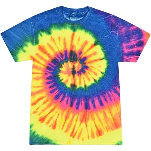 Adult 5.4 oz. Cotton Tie Dye T-Shirts