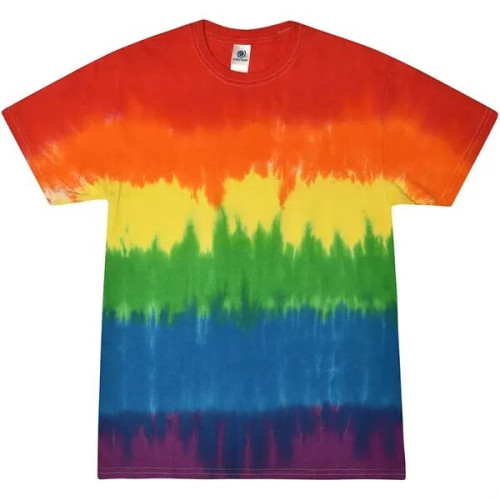 Adult 5.4 oz. Cotton Tie Dye T-Shirts