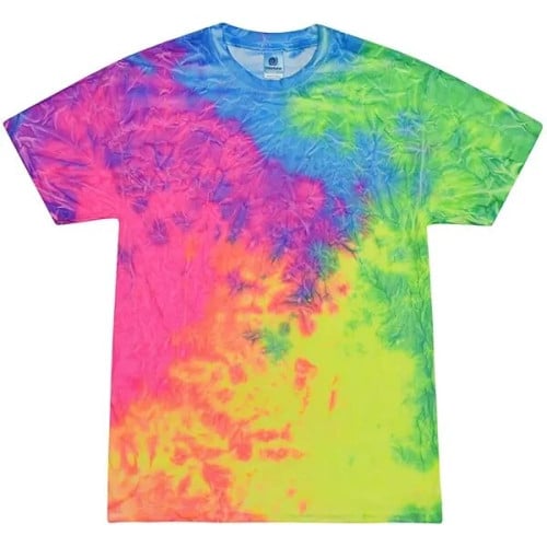 Adult 5.4 oz. Cotton Tie Dye T-Shirts