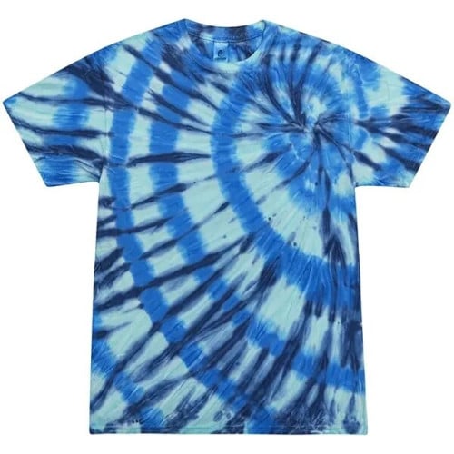 Adult 5.4 oz. Cotton Tie Dye T-Shirts