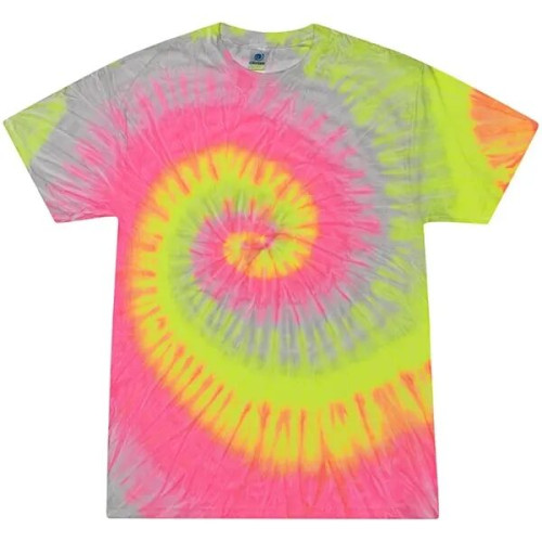 Adult 5.4 oz. Cotton Tie Dye T-Shirts