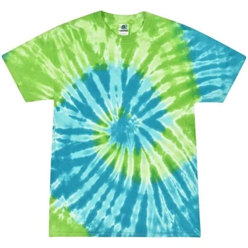 Adult 5.4 oz. Cotton Tie Dye T-Shirts