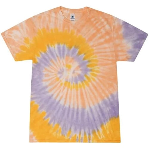 Adult 5.4 oz. Cotton Tie Dye T-Shirts