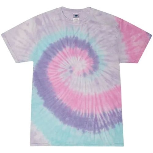 Adult 5.4 oz. Cotton Tie Dye T-Shirts