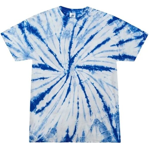 Adult 5.4 oz. Cotton Tie Dye T-Shirts