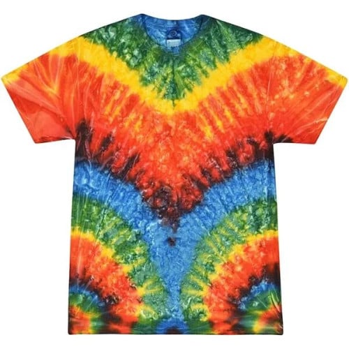 Adult 5.4 oz. Cotton Tie Dye T-Shirts