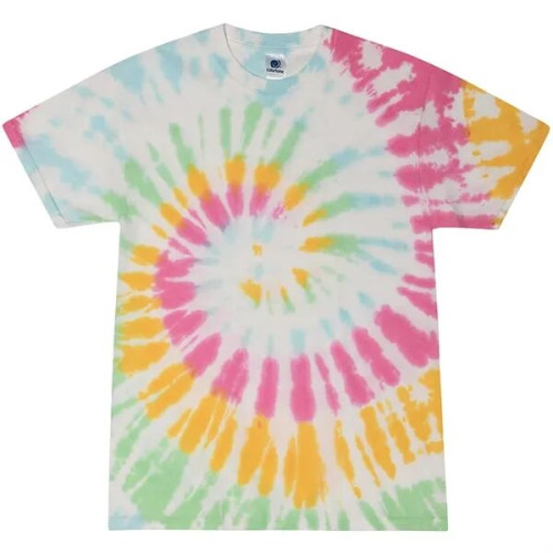 Adult 5.4 oz. Cotton Tie Dye T-Shirts
