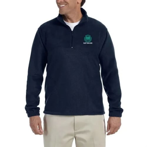 Harriton Quarter-Zip Fleece Pullover Jackets