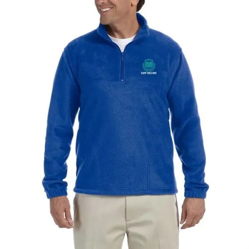 Harriton Quarter-Zip Fleece Pullover Jackets