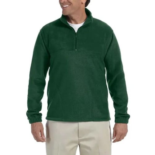 Harriton Quarter-Zip Fleece Pullover Jackets