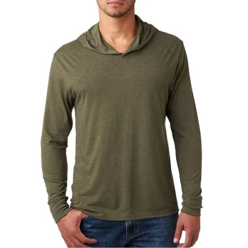 Next Level Men's Tri-Blend L/S Hoodies