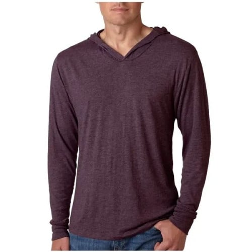 Next Level Men's Tri-Blend L/S Hoodies
