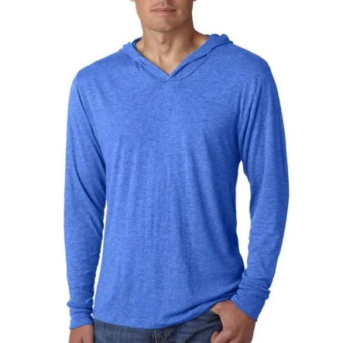 Next Level Men's Tri-Blend L/S Hoodies