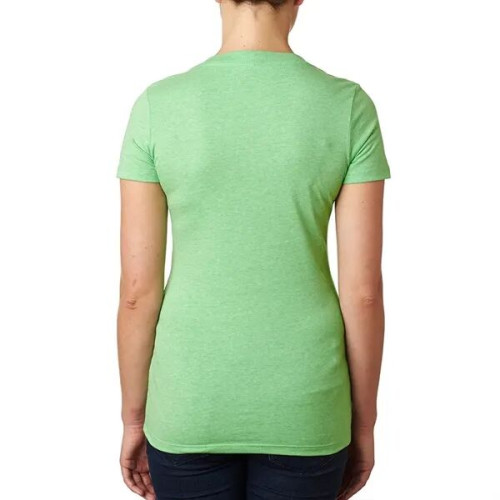 Next Level Ladies CVC Deep V Crew Neck Tee Shirts