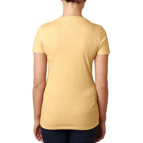 Next Level Ladies CVC Deep V Crew Neck Tee Shirts
