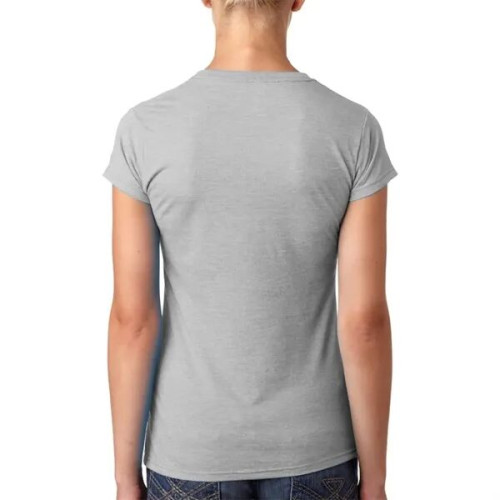 Next Level Ladies CVC Deep V Crew Neck Tee Shirts