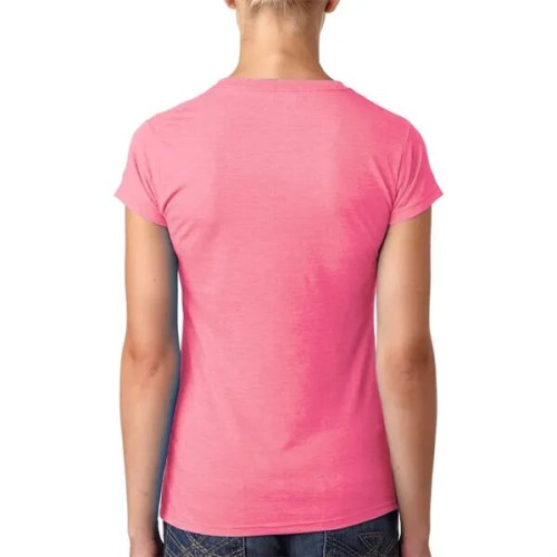 Next Level Ladies CVC Deep V Crew Neck Tee Shirts