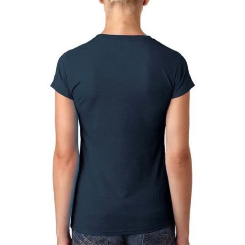 Next Level Ladies CVC Deep V Crew Neck Tee Shirts