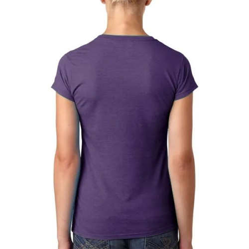 Next Level Ladies CVC Deep V Crew Neck Tee Shirts