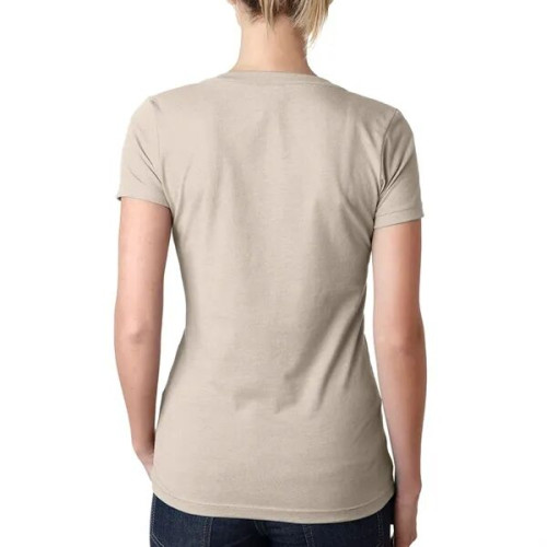 Next Level Ladies CVC Deep V Crew Neck Tee Shirts
