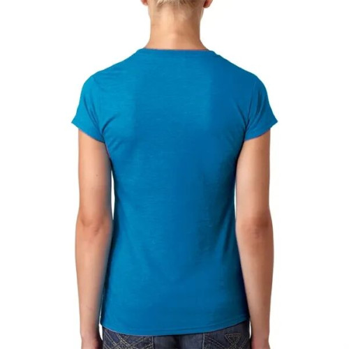 Next Level Ladies CVC Deep V Crew Neck Tee Shirts