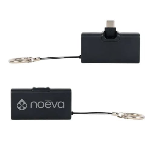 Bijou 1200mAh UL Listed Power Bank with USB-C Tip & Keyring