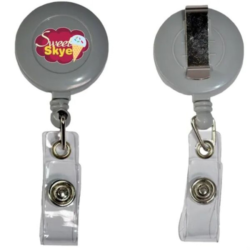 Retractable Badge Reel Holder with Belt Clip