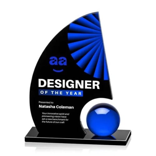 Ravenna VividPrint™ Award - Black