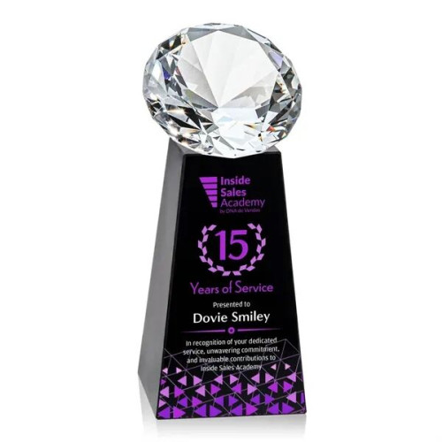 Novita VividPrint™ Award - Black/Diamond