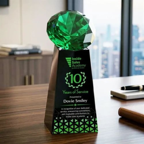 Novita VividPrint™ Award - Black/Emerald