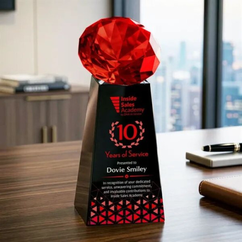 Novita VividPrint™ Award - Black/Ruby