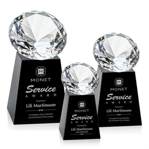 Celestina Award - Black/Diamond