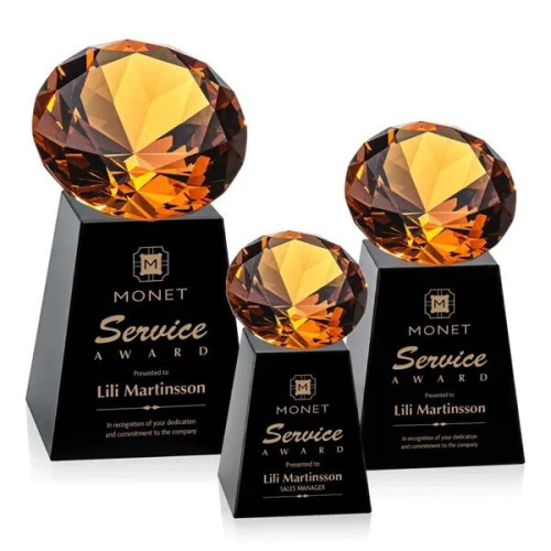 Celestina Award - Black/Amber
