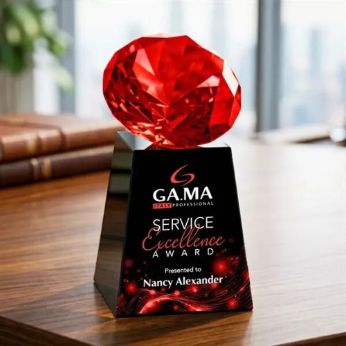 Celestina VividPrint™ Award - Black/Ruby