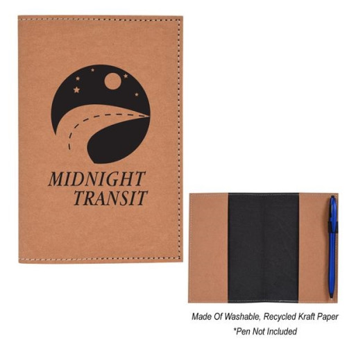 KRAFT PAPER PASSPORT HOLDER