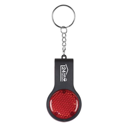 Reflector Key Light With Safety Whistle