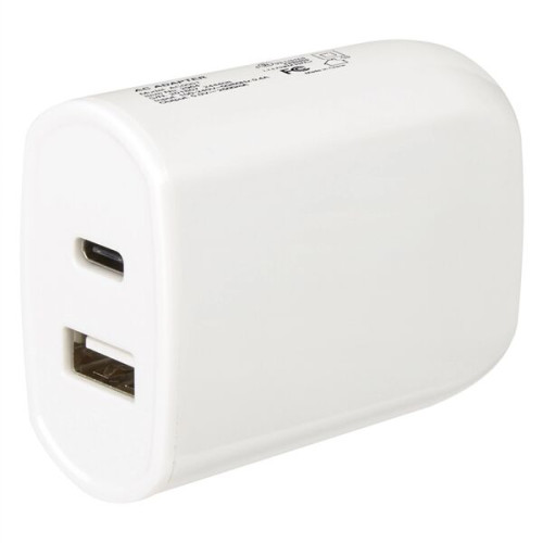 UL Listed 2-In-1 USB Type-C Wall Adapter