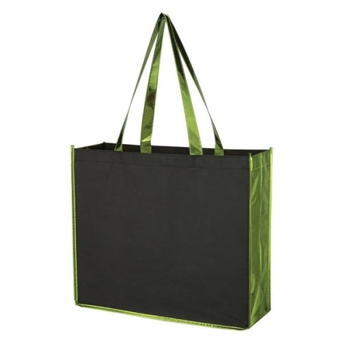 Metallic Accent Non-Woven Bag