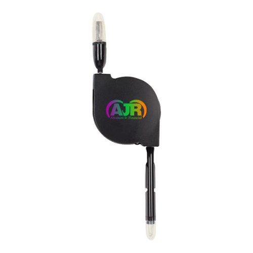 3-In-1 Retractable Charging Cable