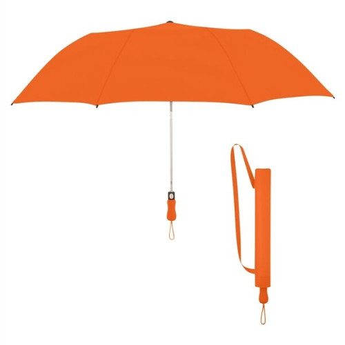 58" Arc Telescopic Folding Umbrella