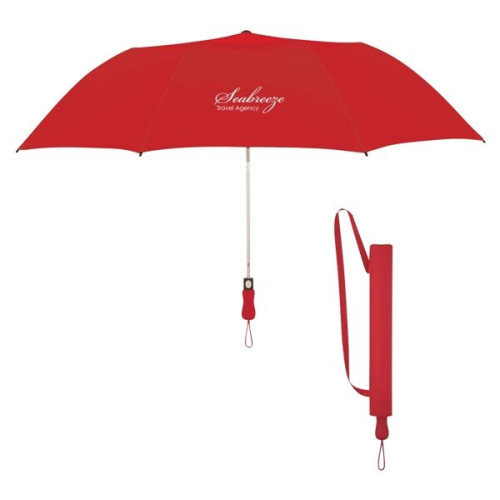 58" Arc Telescopic Folding Umbrella
