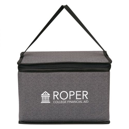 Heathered Non-Woven Cooler Lunch Bag